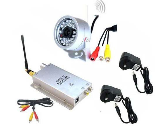 Wireless Color Surveillance Camera